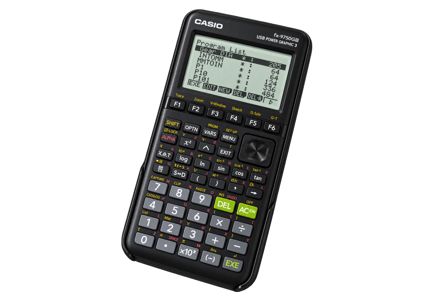 Casio fx-9750GIII calculator